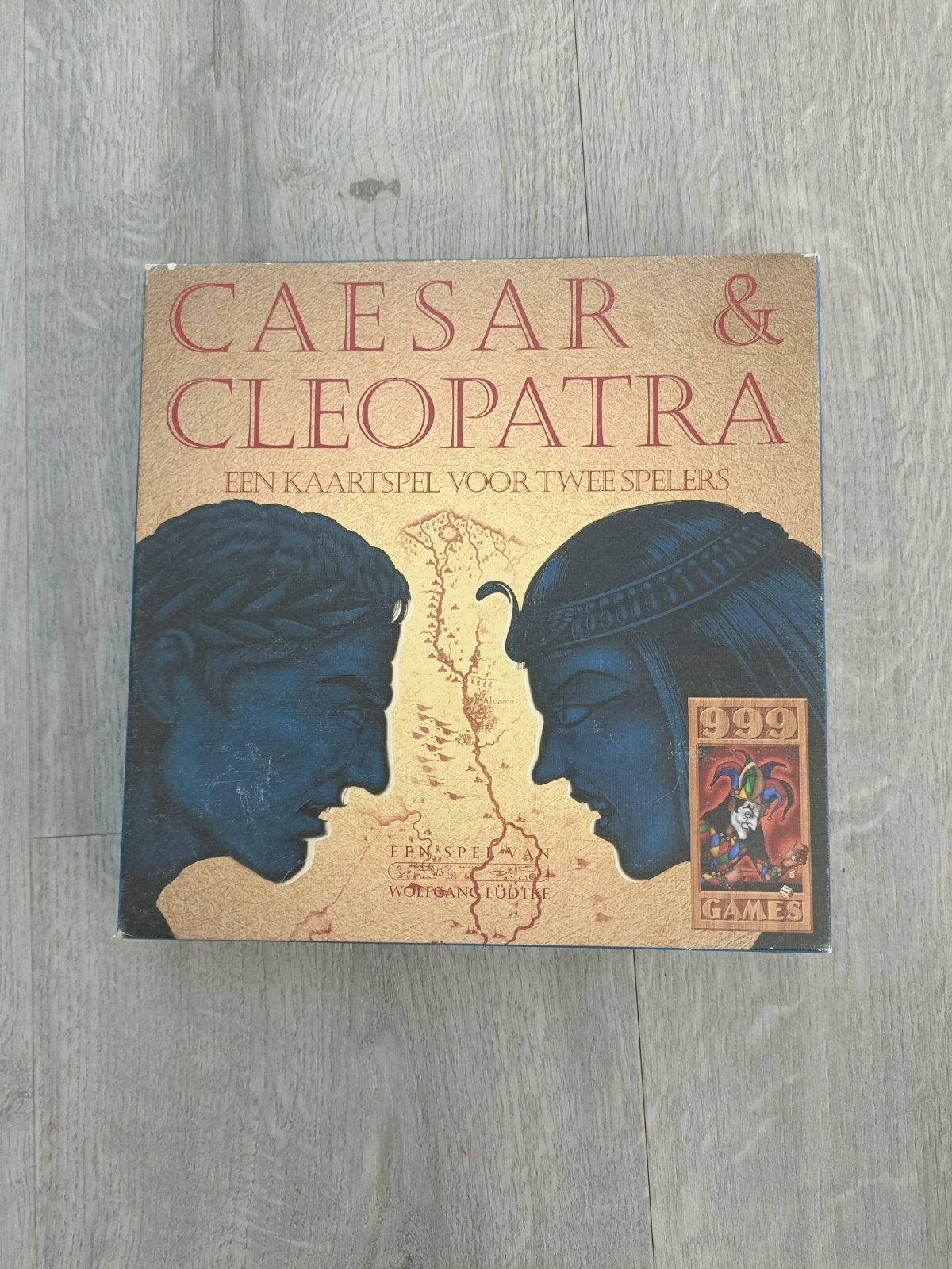 Caesar & Cleopatra Kaartspel - Strategisch Duel, Een of twee spelers, Ophalen of Verzenden, Gebruikt, 999 Games