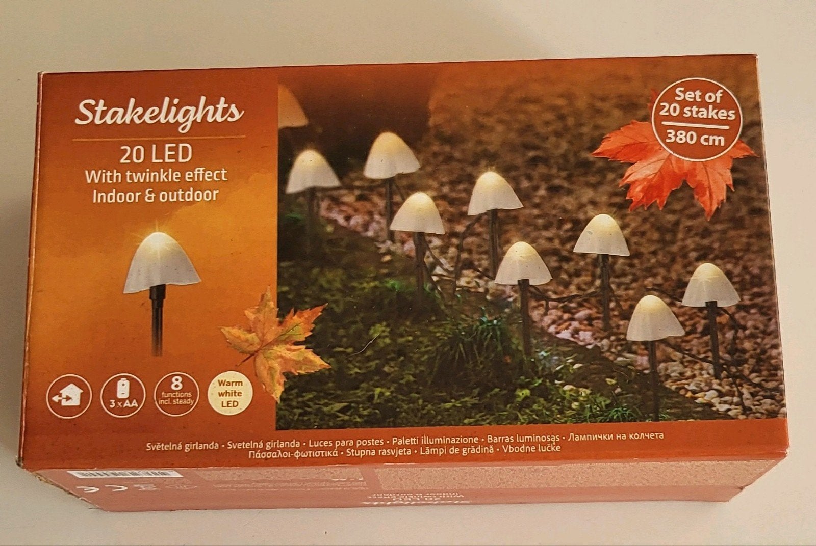 Lichtgevende paddestoelen, Ophalen, Minder dan 50 watt, Wandlamp, Netvoeding