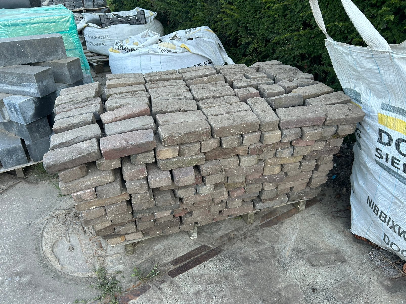 Mooie oude gebakken walen, Tuin en Terras, Ophalen, Gebruikt, Klinkers