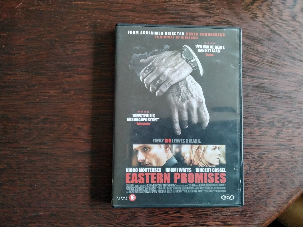 Eastern promises, origineel, Vanaf 16 jaar, Ophalen of Verzenden, Zo goed als nieuw, Actiethriller