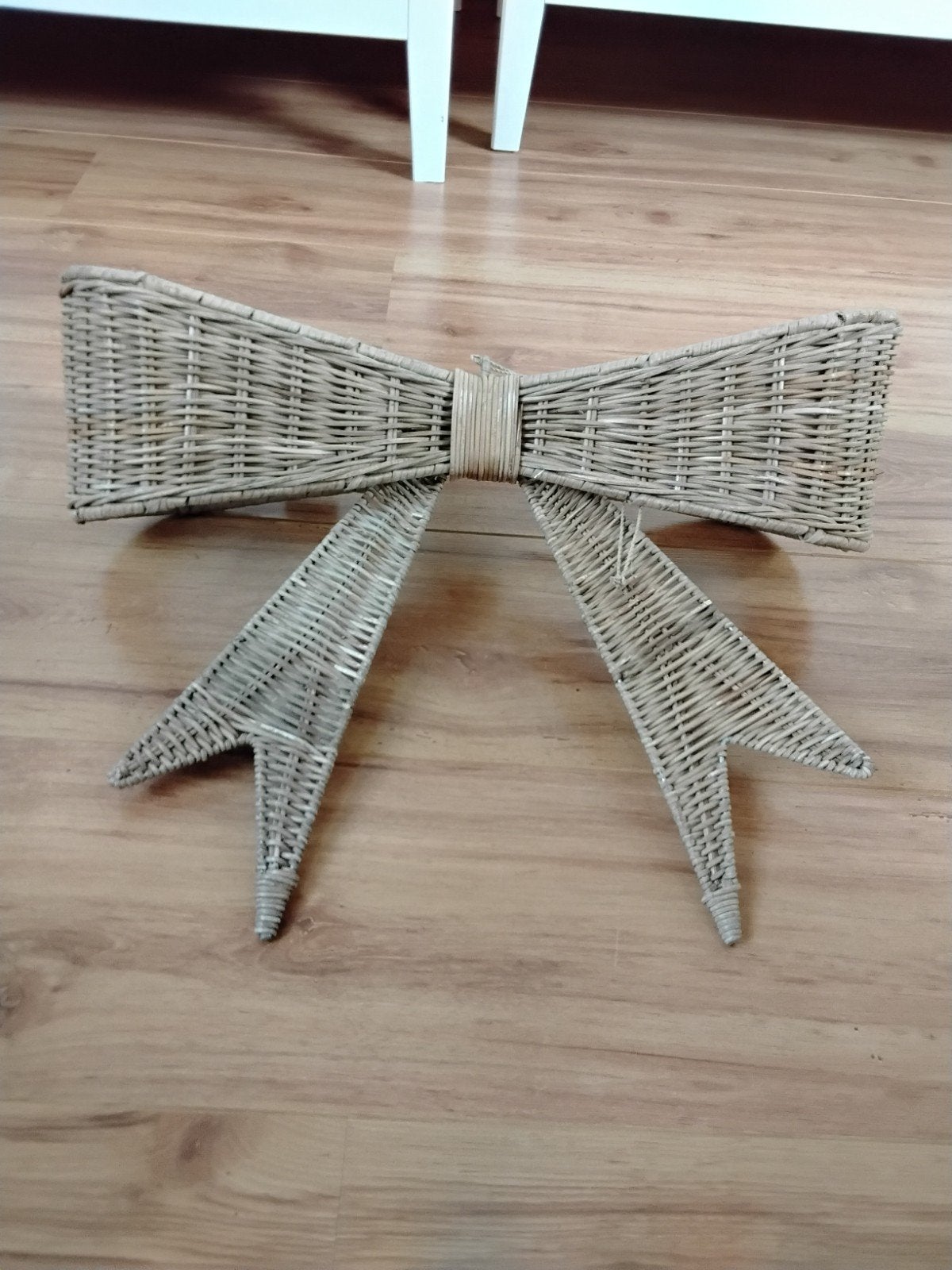 Decoratieve rotan strik, wanddecoratie riviera maison, Ophalen, Beige, Nieuw, Landelijk
