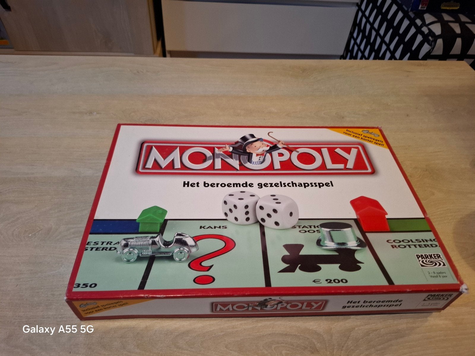 Monopoly: Het beroemde gezelschapsspel - Compleet!, Parker, Gebruikt, Vijf spelers of meer, Ophalen of Verzenden