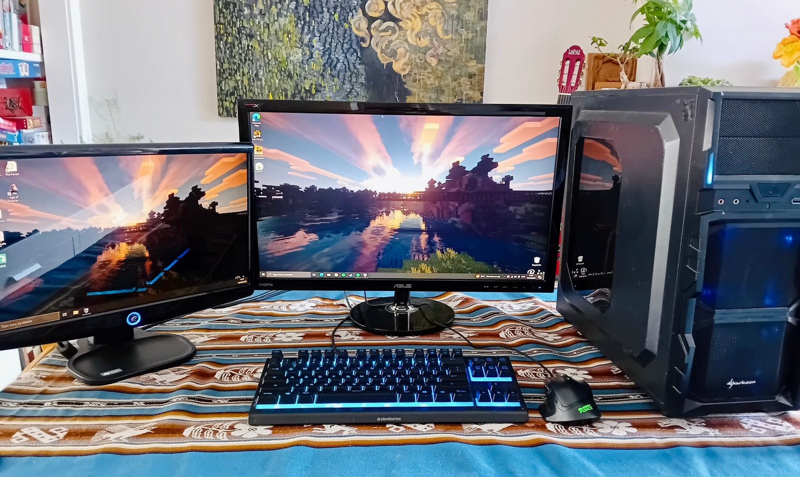 Complete Gaming Setup (+-1TB storage), Computers en Software, Ophalen, Met monitor, Zo goed als nieuw, Gaming