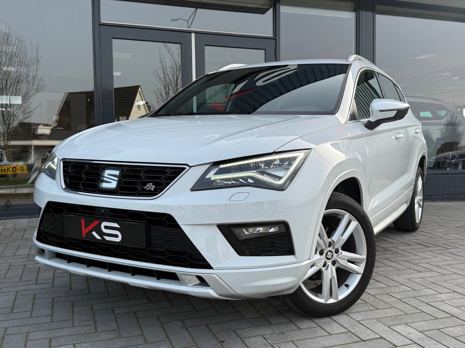 Seat Ateca 1.5 TSI FR 150pk Virtual Leder 360 Camera Beats, 4 cilinders, 150 pk, Ateca, Wit