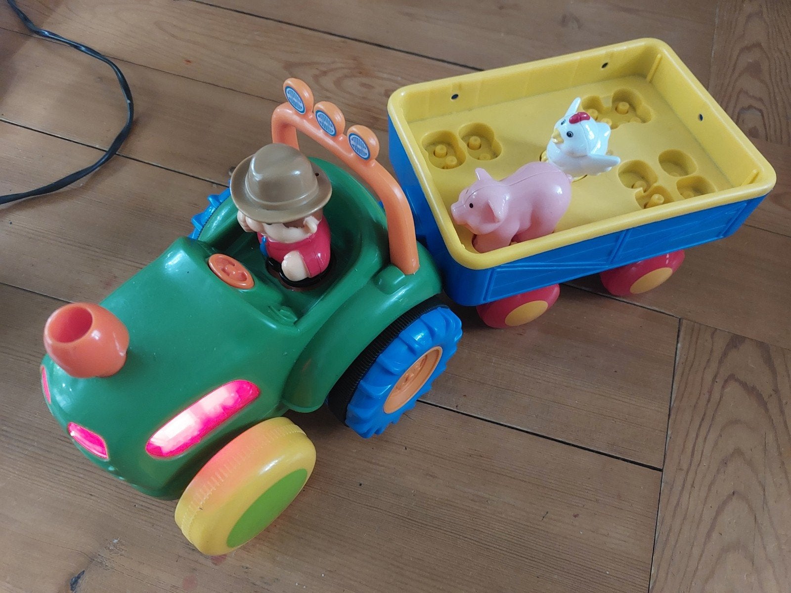 Leuke tractor met licht en geluid, Ophalen of Verzenden, Auto of Voertuig, Met licht