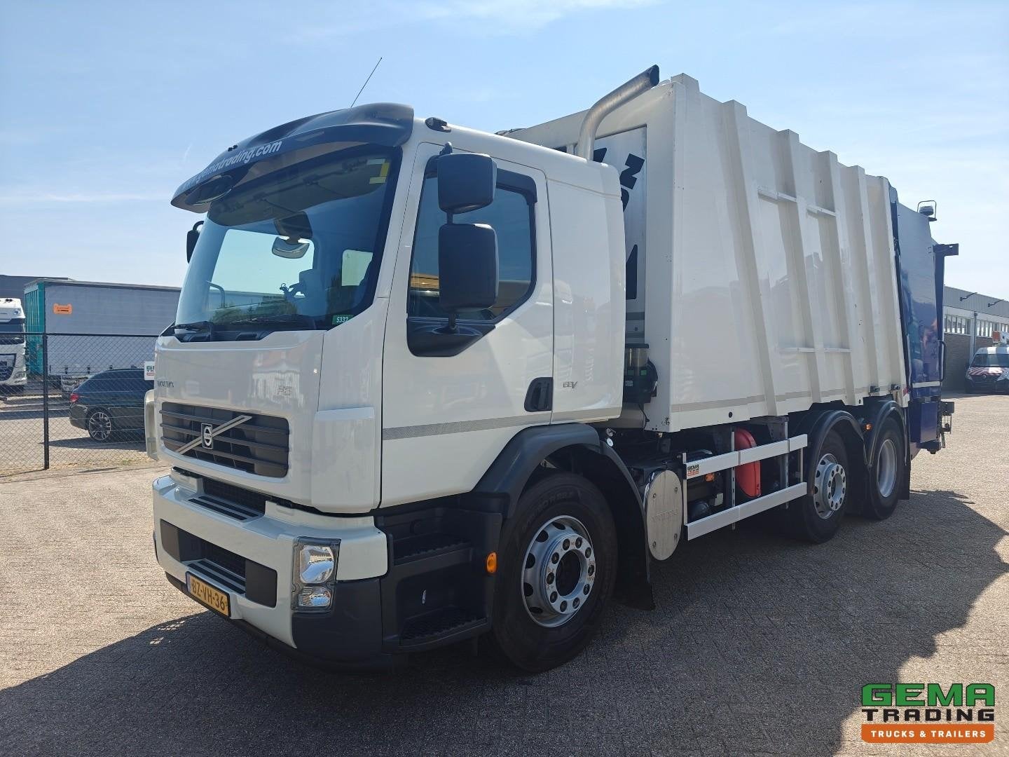 Volvo FE 250 6x2/4 DagCab(3zits) EEV - Faun PowerPress 520 +, Auto's, Automaat, Euro 5, Overige kleuren, Bedrijf