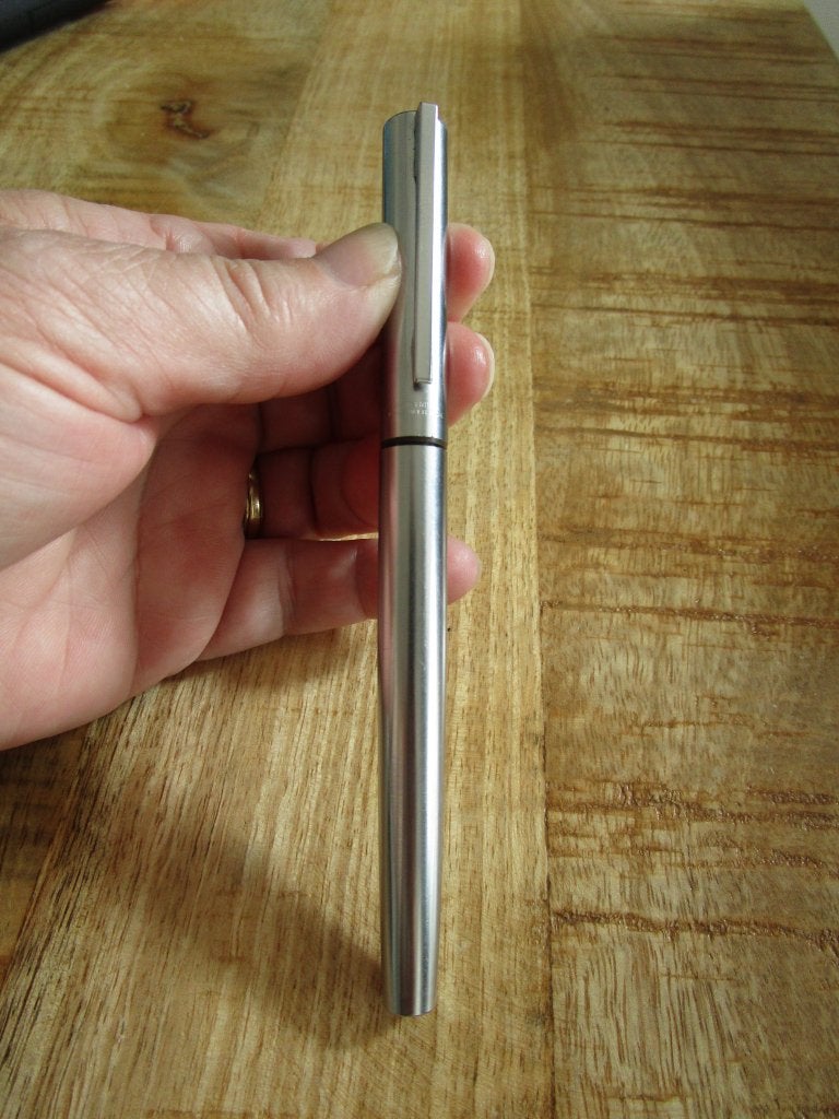 Waterman - zilverkleurige vulpen, Ophalen of Verzenden, Zo goed als nieuw, Vulpen, Waterman