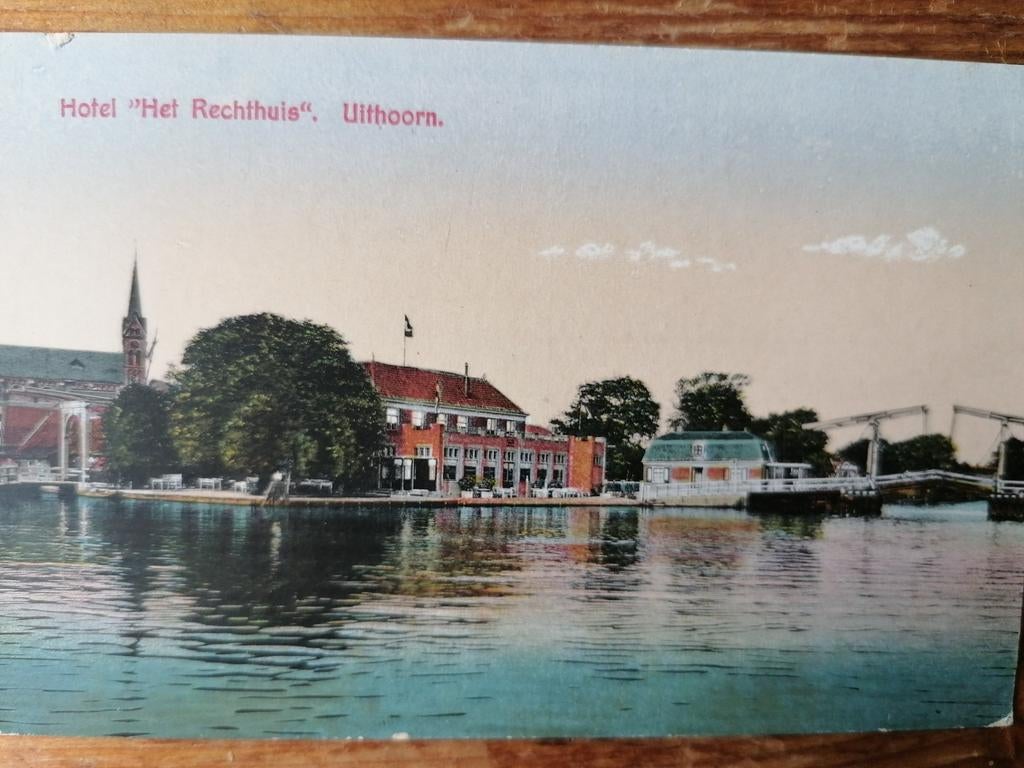 Uithoorn Hotel Het Rechthuis, Ophalen of Verzenden, Voor 1920