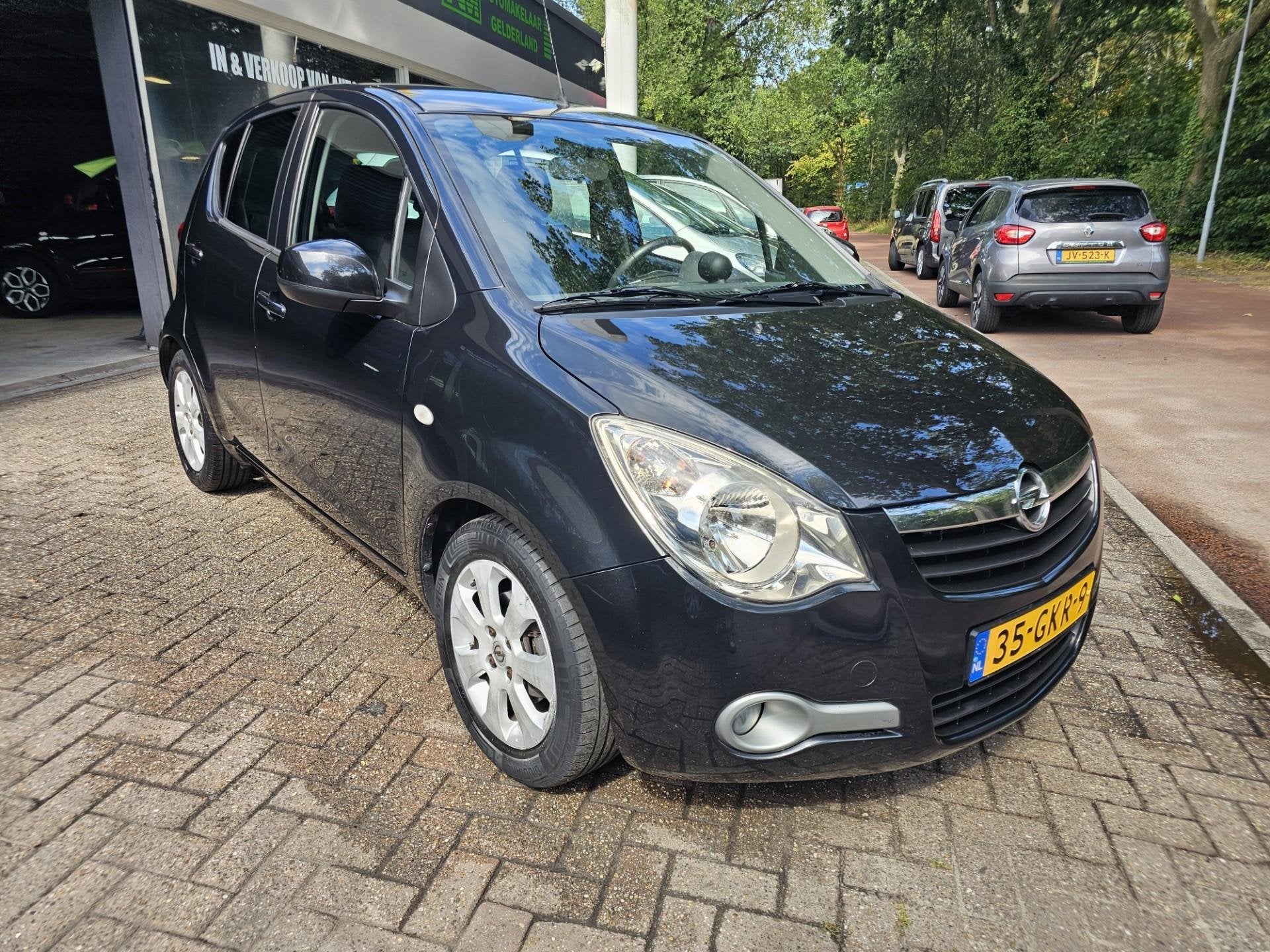 Opel Agila 1.2 Enjoy | 2E EIGENAAR | 3/6 OF 12MND GARANTIE |, Voorwielaandrijving, 4 cilinders, 965 kg, Zwart