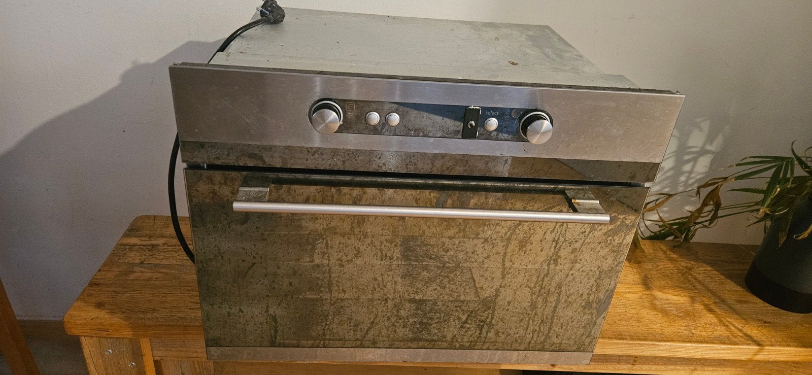 Gratis: Inbouw combi-oven/magnetron (45x60 cm), Witgoed en Apparatuur, Ophalen, 45 tot 50 cm, Gebruikt, Combi-oven