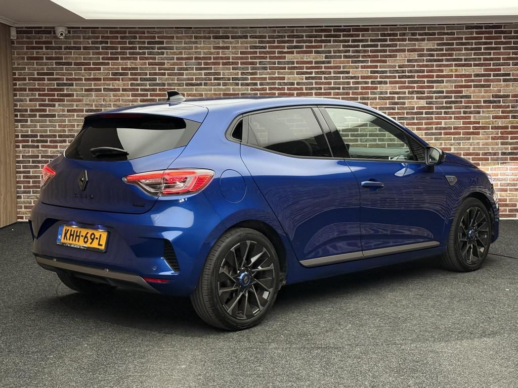 Renault Clio 1.6 E-Tech Full Hybrid 145 esprit Alpine | CarP, Gebruikt, Euro 6, Blauw, Leder en Stof
