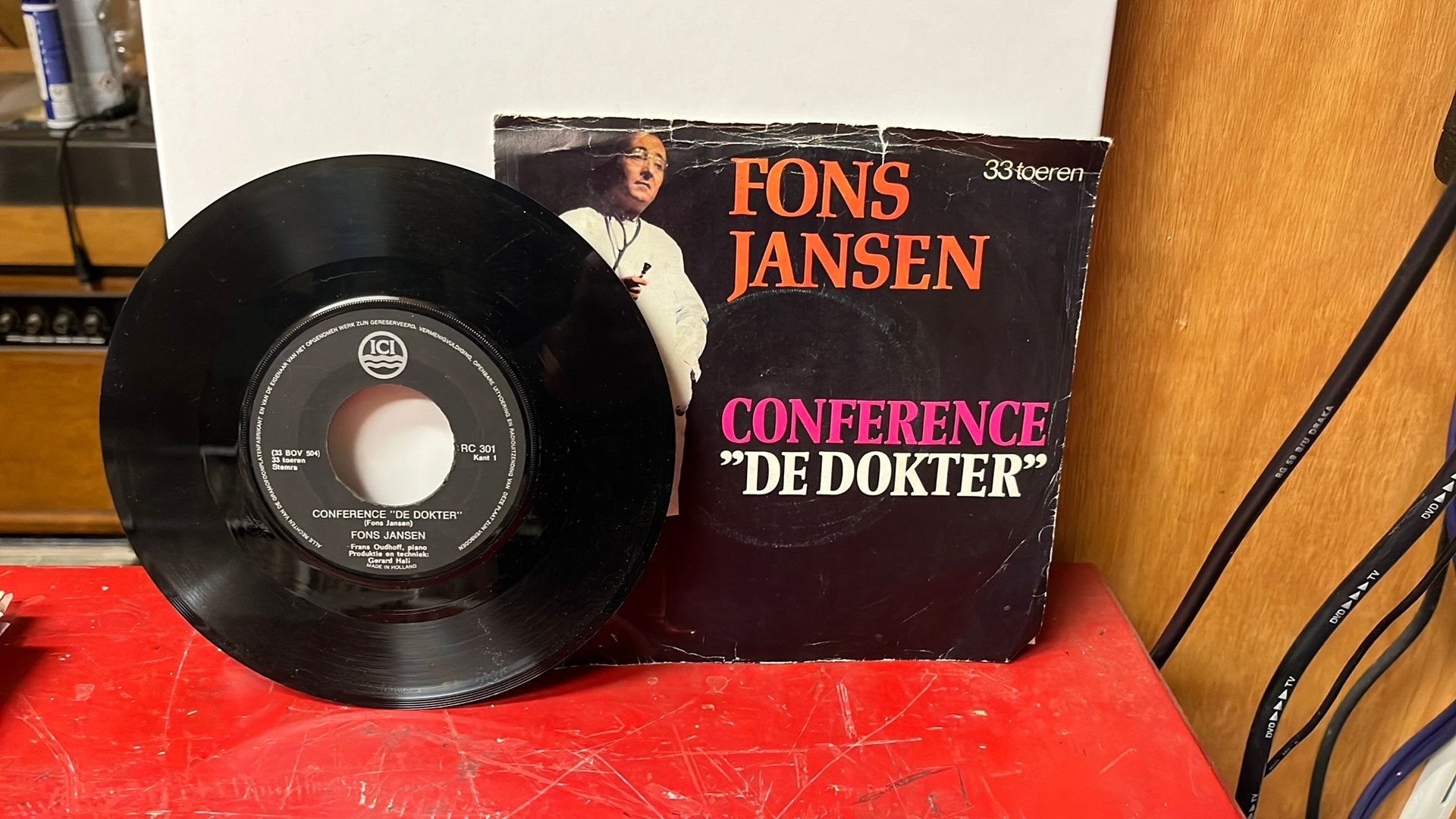 Fons Jansen De dokter, Cd's en Dvd's, Ophalen of Verzenden, Gebruikt, EP