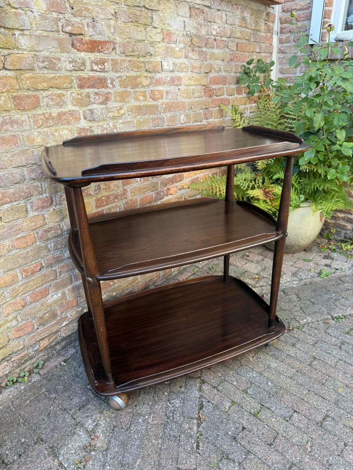 Ercol trolley, serveerwagen, theewagen, bijzettafel, jr 60, Ophalen