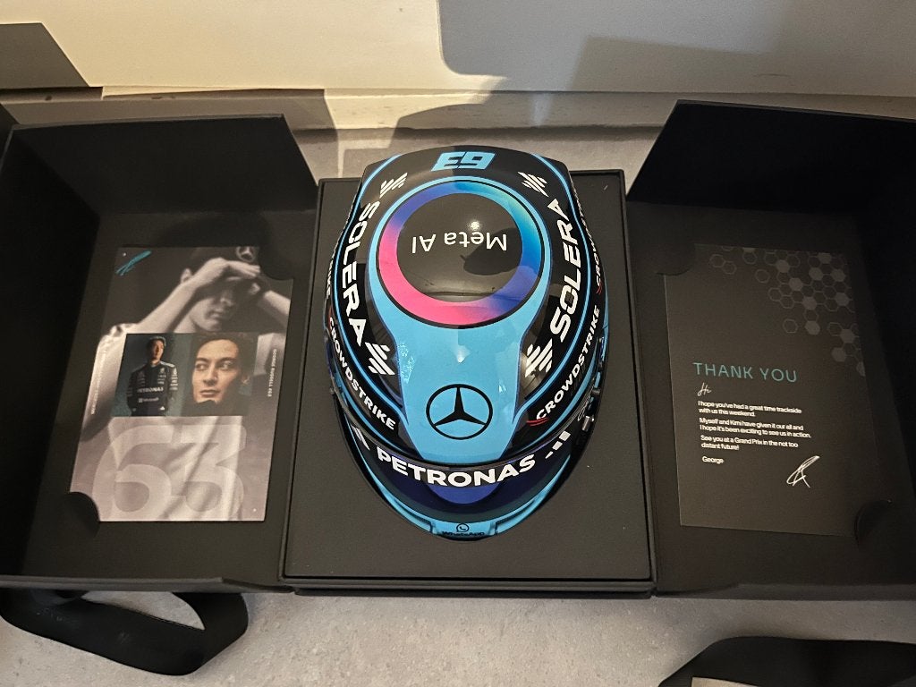 Antonelli 1:2 F1helm, Mercedes PaddockClub Zandvoort VIP, Ophalen of Verzenden, Nieuw, Formule 1