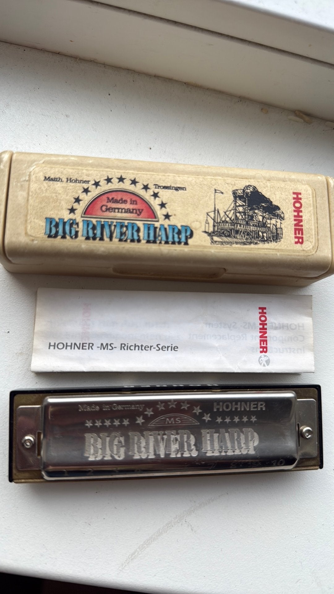 Hohner mondharmonica, Ophalen, Nieuw, C-mondharmonica, Met koffer of doosje