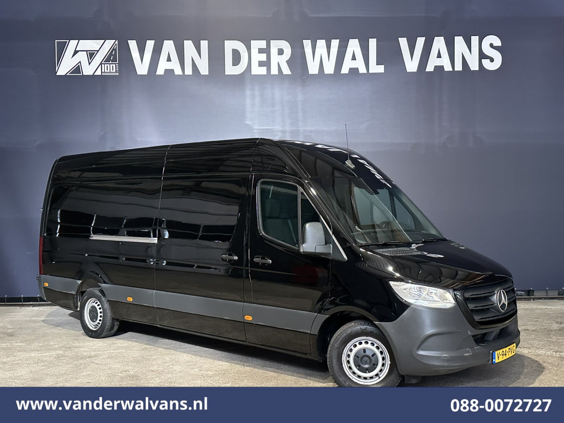 Mercedes-Benz Sprinter 319 CDI 191pk 3.0L V6 L3H2 Euro6 Airc, Auto's, Dealer onderhouden, Gebruikt, 190 pk, 2000 kg