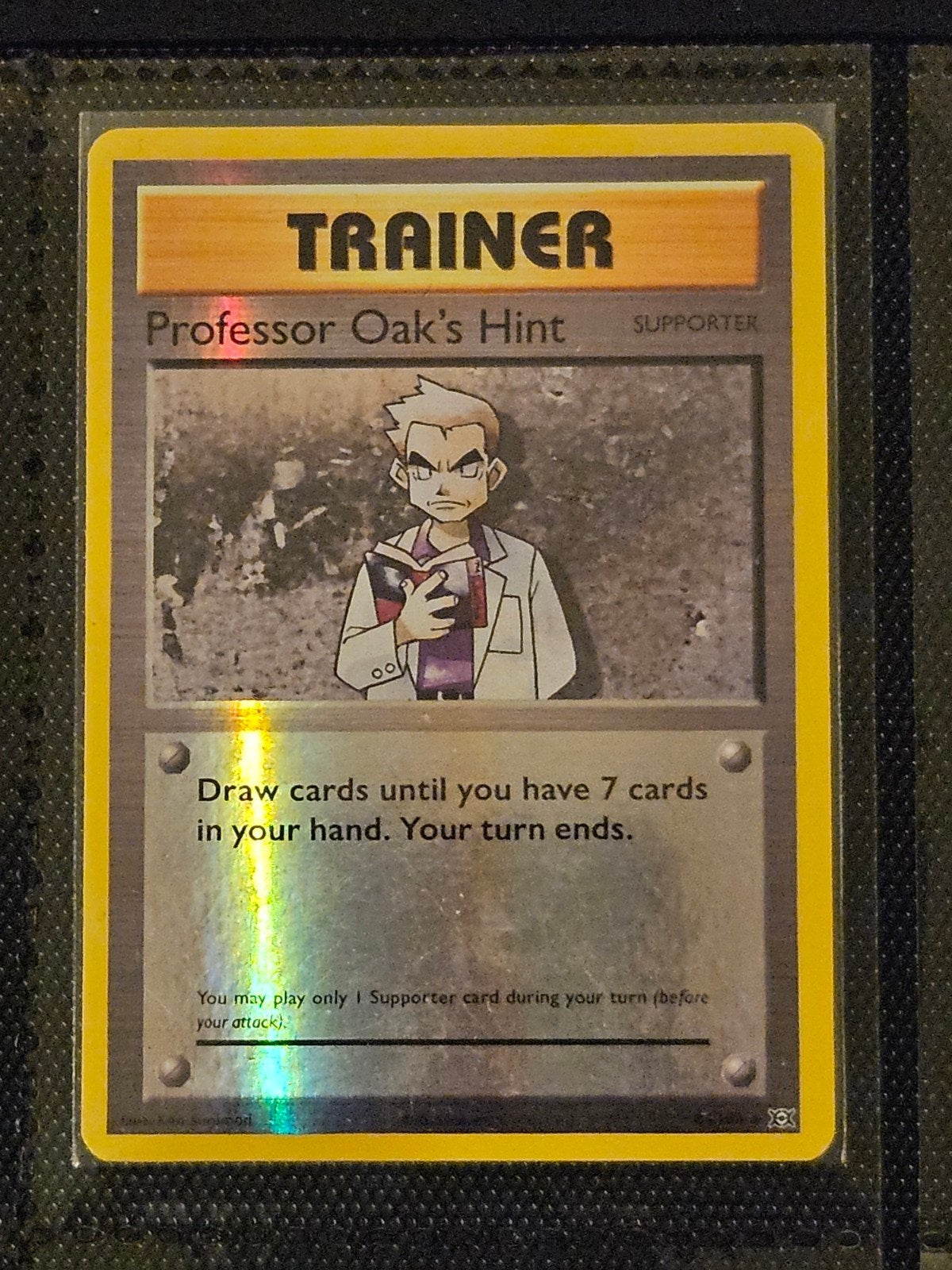 Pokemon Professor's Oak's Hint 84/108 Evolutions, Ophalen of Verzenden, Zo goed als nieuw, Losse kaart, Foil