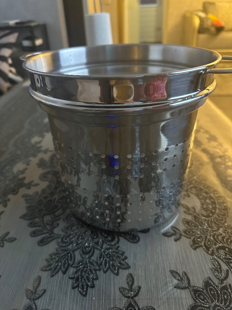 Binnenkant stoompan, Ophalen, Zo goed als nieuw, Overige materialen, Pot, Bus of Blik