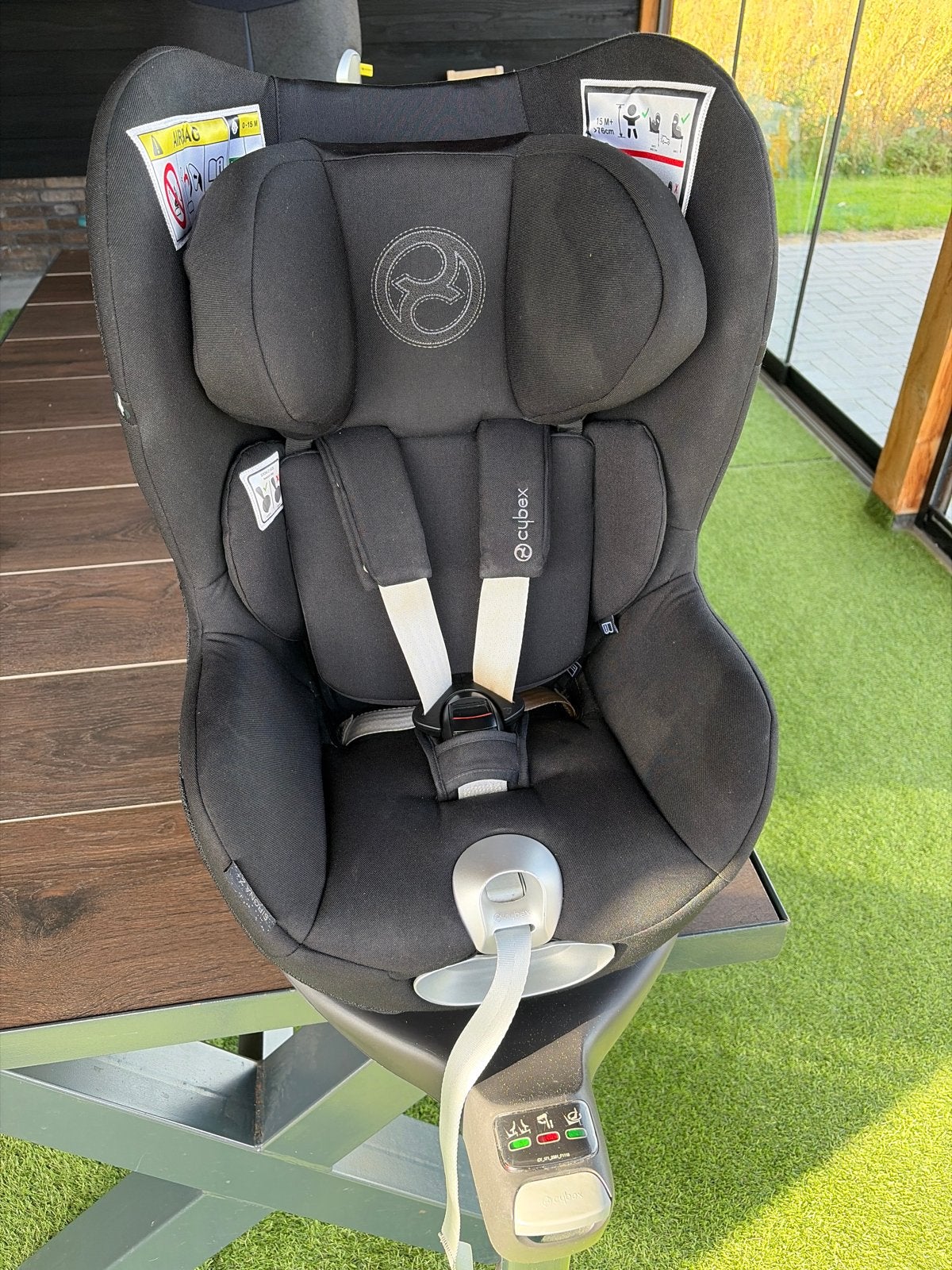Cybex Sirona Z i-Size Plus autostoel met Base Z, Kinderen en Baby's, 0 t/m 18 kg, Verstelbare rugleuning, Zo goed als nieuw, Isofix