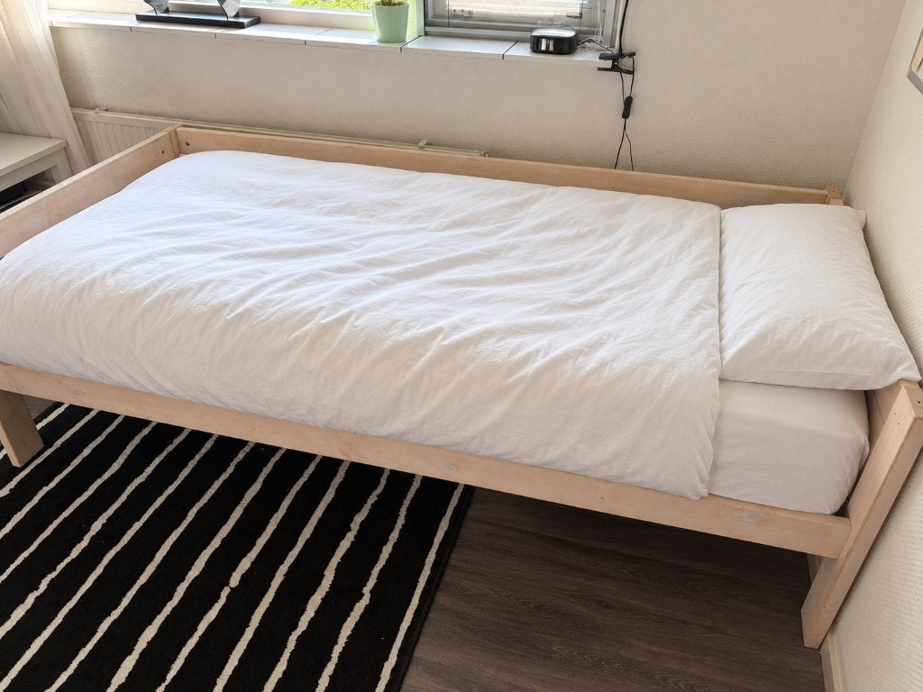 bed van het merk life style met matras, Ophalen, Gebruikt, 90 cm, Eenpersoons