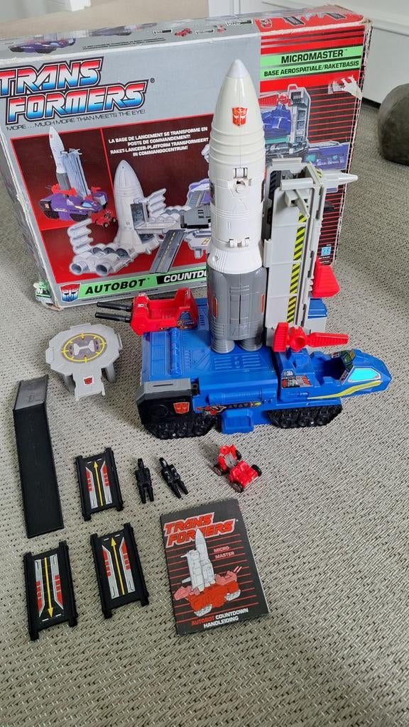 Transformers G1 Countdown Micromaster Compleet Takara, Verzamelen, Transformers, G1, Ophalen of Verzenden, Gebruikt, Autobots