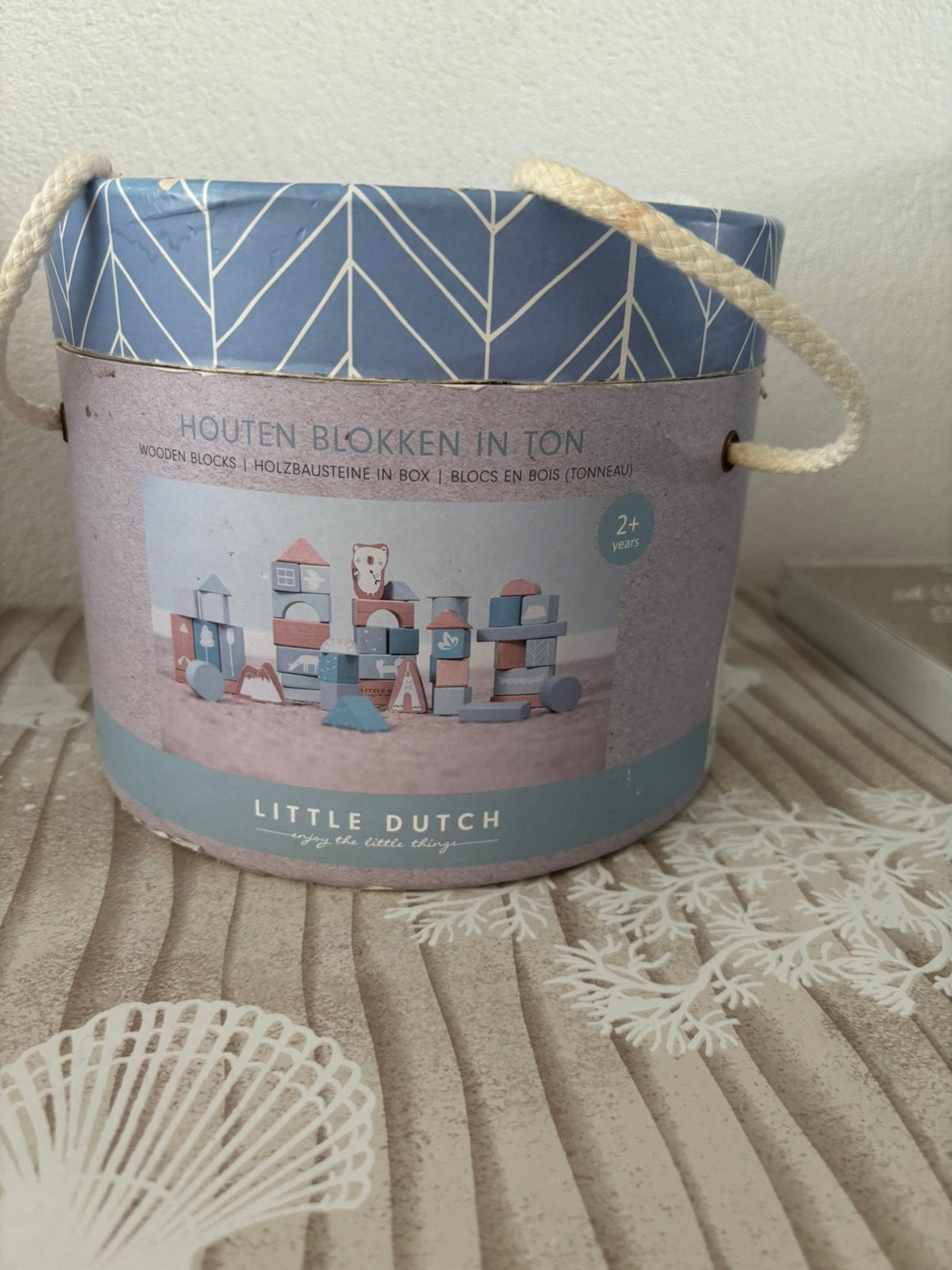 Little dutch blokkenbox, Kinderen en Baby's, Speelgoed | Houten speelgoed, Ophalen of Verzenden, Zo goed als nieuw