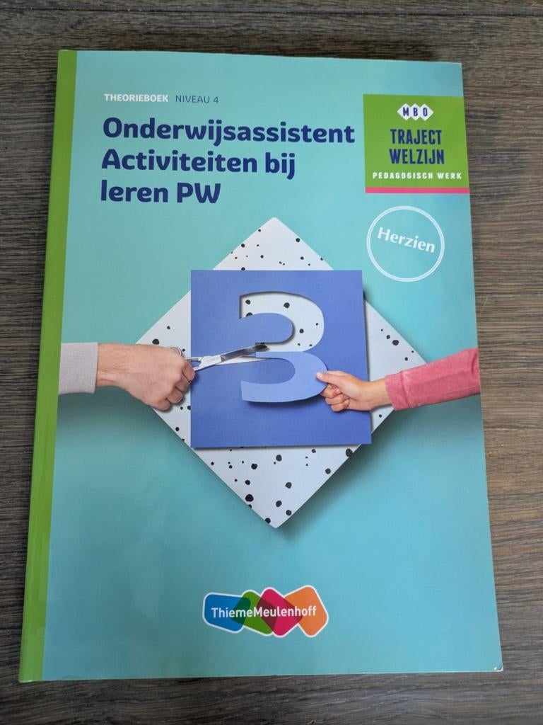 Boek 'Activiteiten bij leren PW.', Boeken, Schoolboeken, VMBO, Ophalen of Verzenden, Huishoudkunde of Verzorging, Nieuw