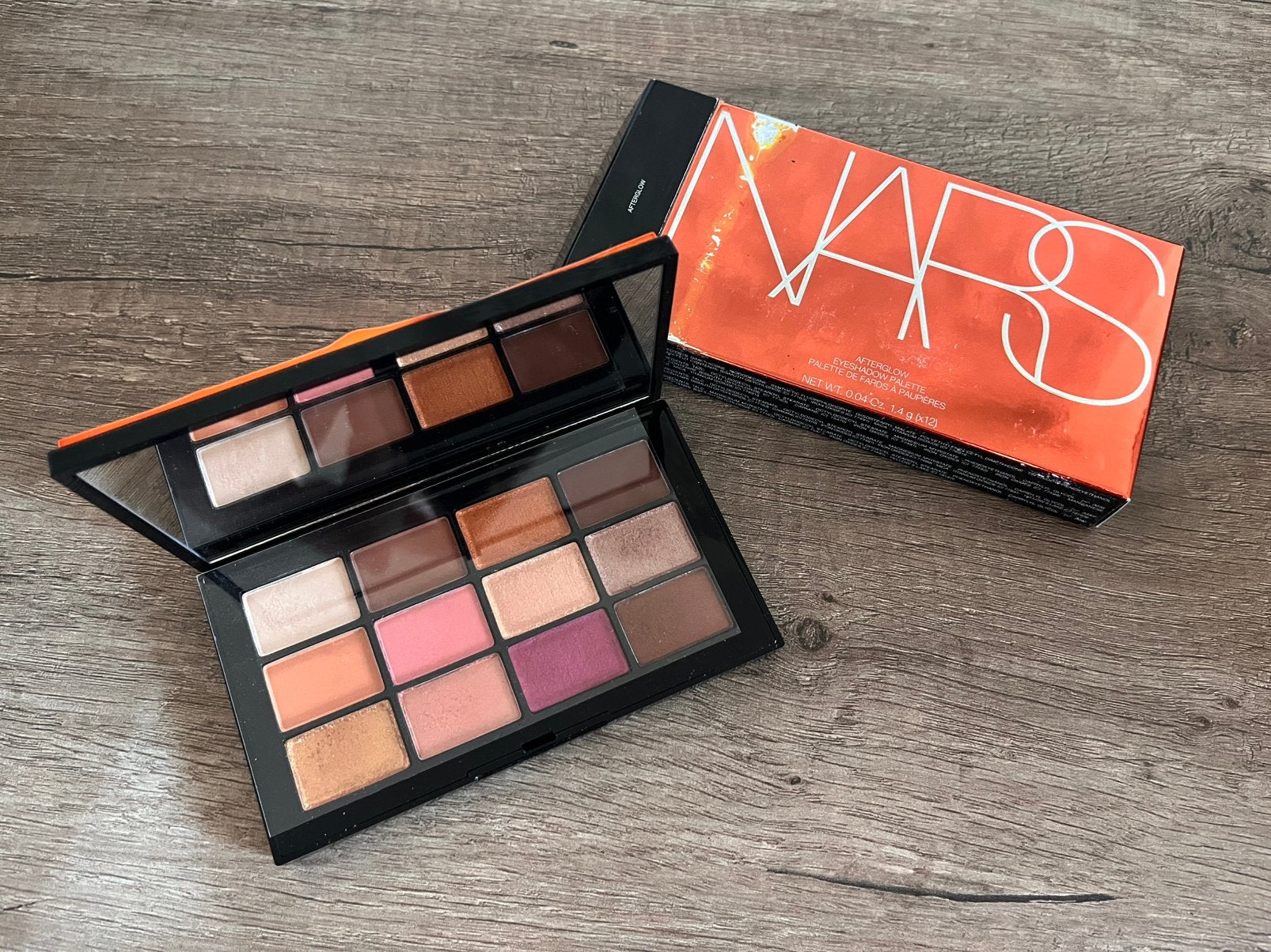 NARS - Oogschaduwpalette, Ophalen of Verzenden, Zo goed als nieuw, Ogen, Make-up