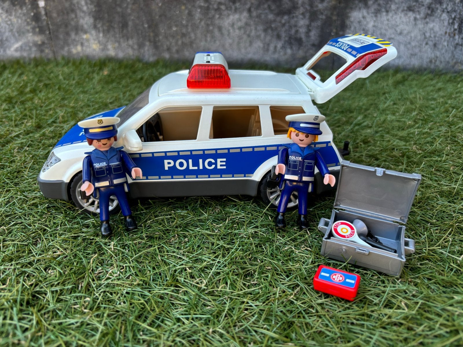 Playmobil City Action Politiepatrouille (6920), Kinderen en Baby's, Speelgoed | Playmobil, Ophalen, Gebruikt, Complete set, Voertuig