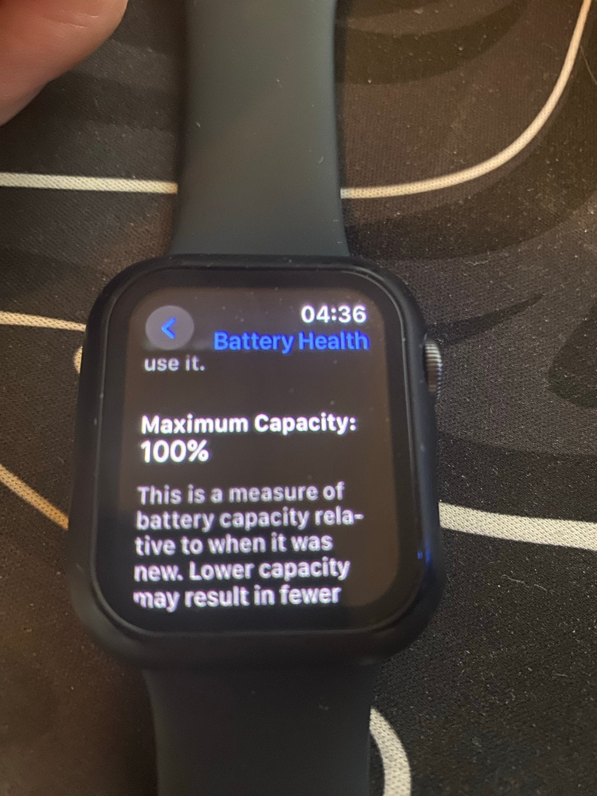 Apple Watch SE met 100% batterijcapaciteit, Hartslag, Zwart, IOS, Ophalen of Verzenden