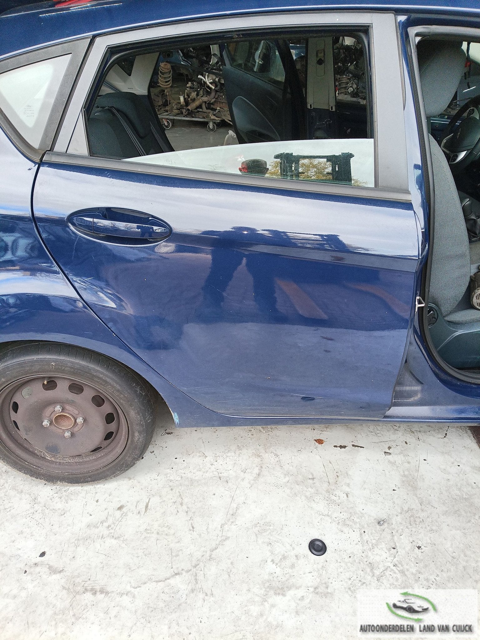 Ford Fiesta rechter achter deur 2011, Auto-onderdelen, Ophalen, Gebruikt, -, Deur
