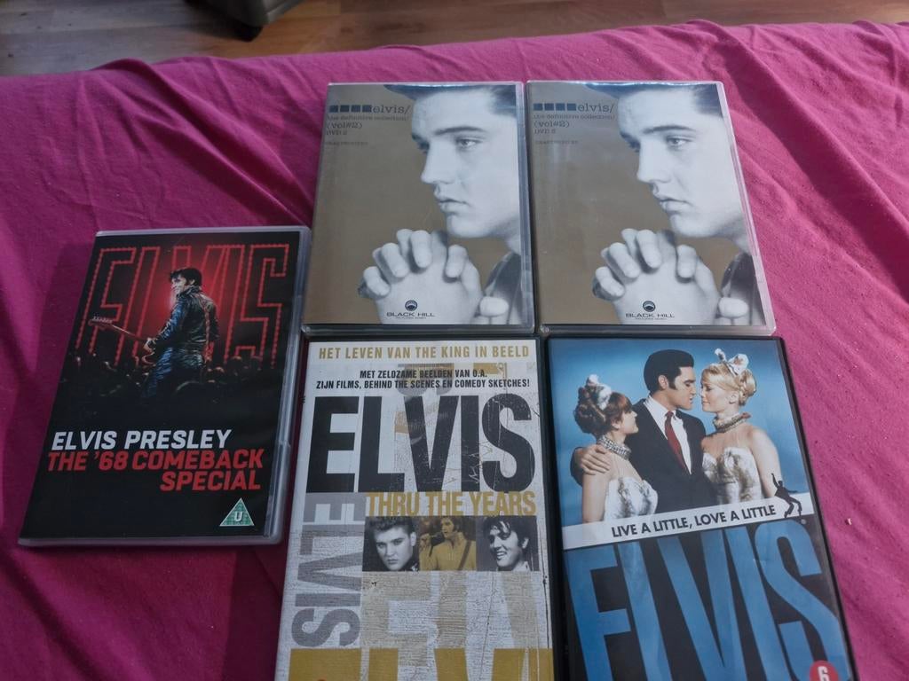 Elvis dvd's, Cd's en Dvd's, Alle leeftijden, Ophalen of Verzenden, Zo goed als nieuw