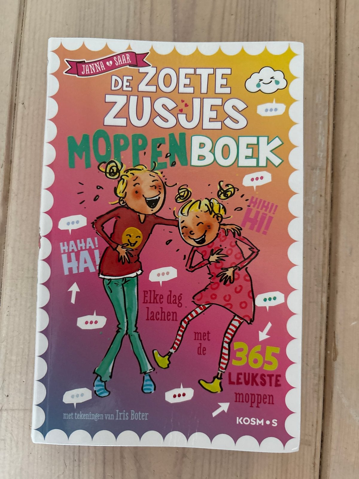 De Zoete Zusjes Moppenboek - 365 Leuke Moppen, Ophalen of Verzenden, Nieuw, Fictie algemeen