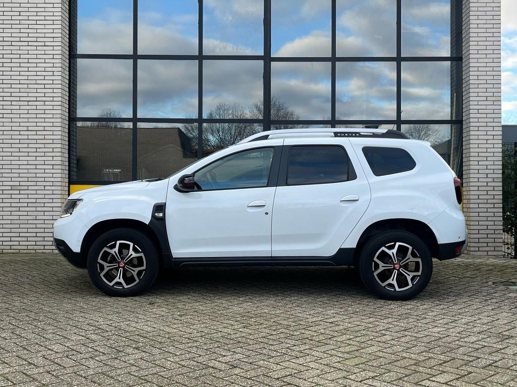Dacia Duster 130PK Tech Road, Navi, PDC, Achteruitrijcamera, Auto's, Dacia, Voorwielaandrijving, Stof, Gebruikt, 4 cilinders