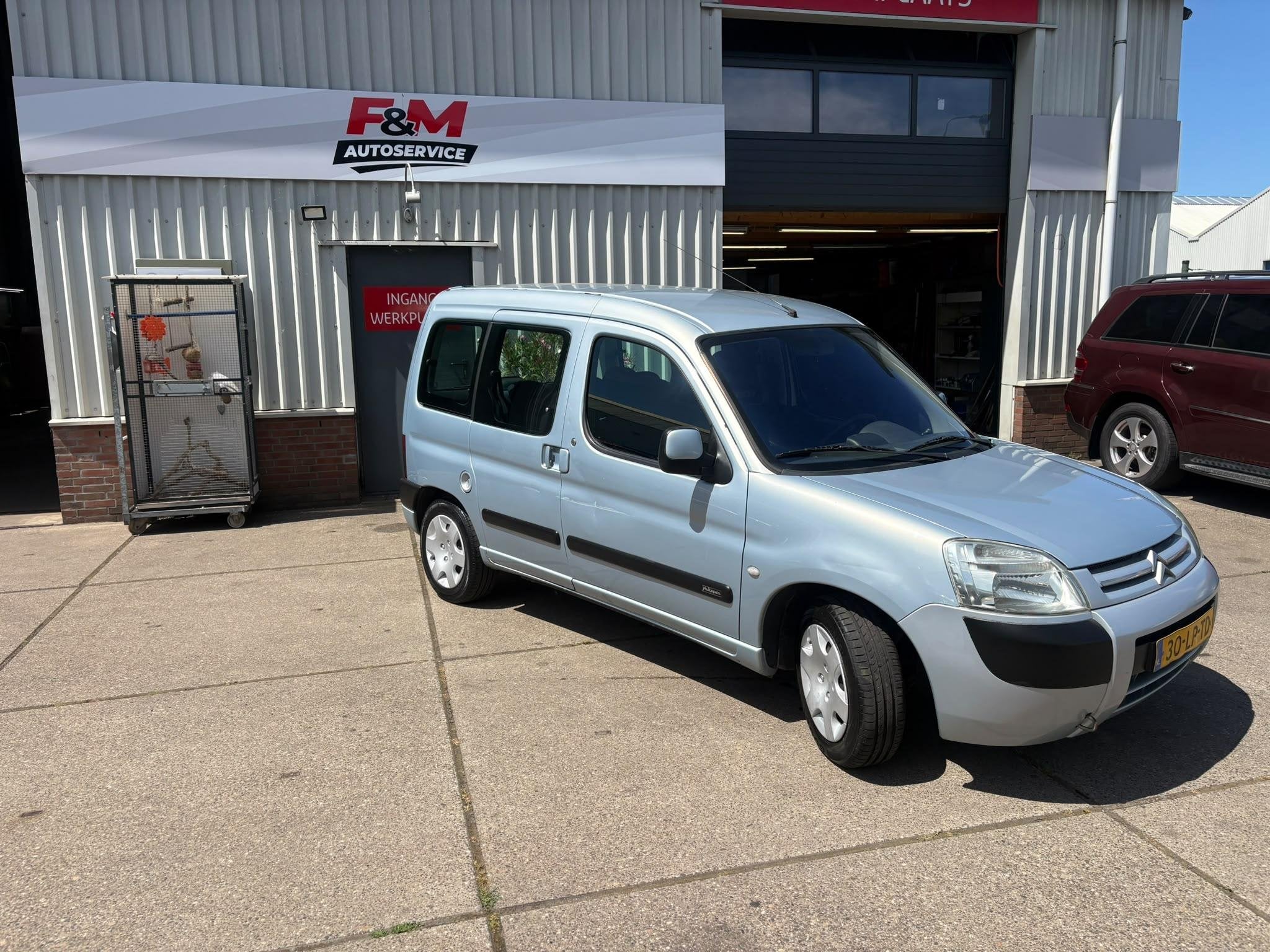 Citroen Berlingo 1.6i Multispace Airco, trekhaak, Auto's, Stof, 4 cilinders, Origineel Nederlands, Handgeschakeld
