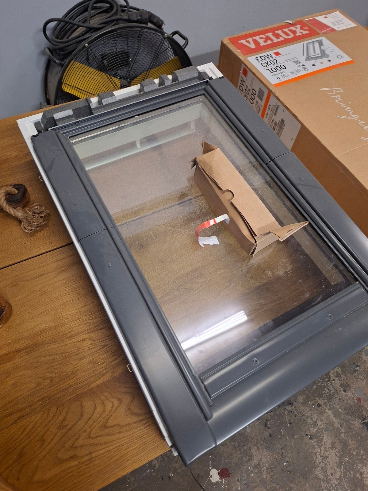 Velux Dakraam EDW CK02 1000 - Nieuw in doos, Ophalen, Minder dan 80 cm, Minder dan 80 cm, Nieuw