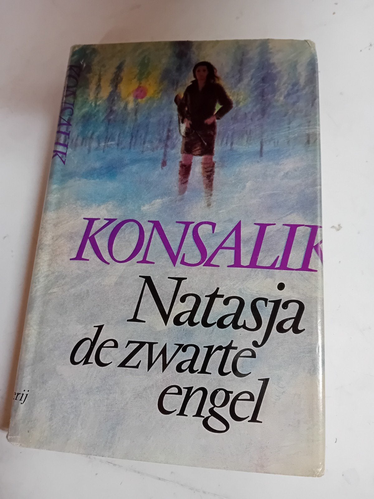boek Natasje de zwarte engel., Boeken, Ophalen of Verzenden