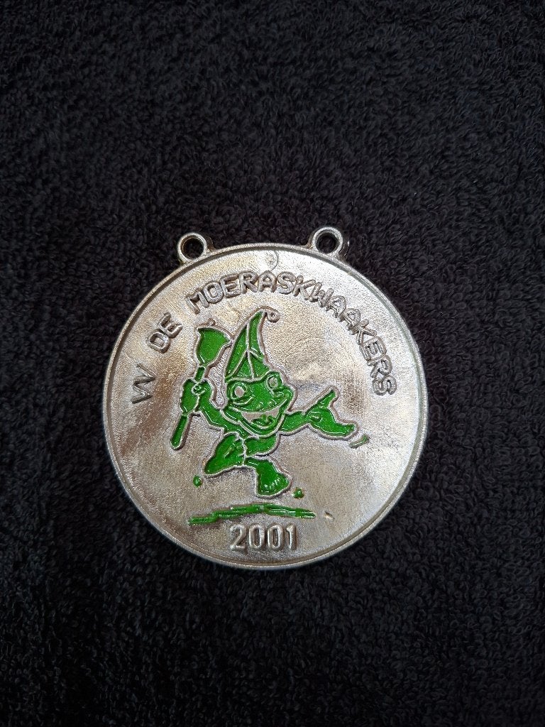 Vastelaovend / carnavals medaille De Moeraskwaakers Venlo, Ophalen of Verzenden, Overige materialen, Nederland