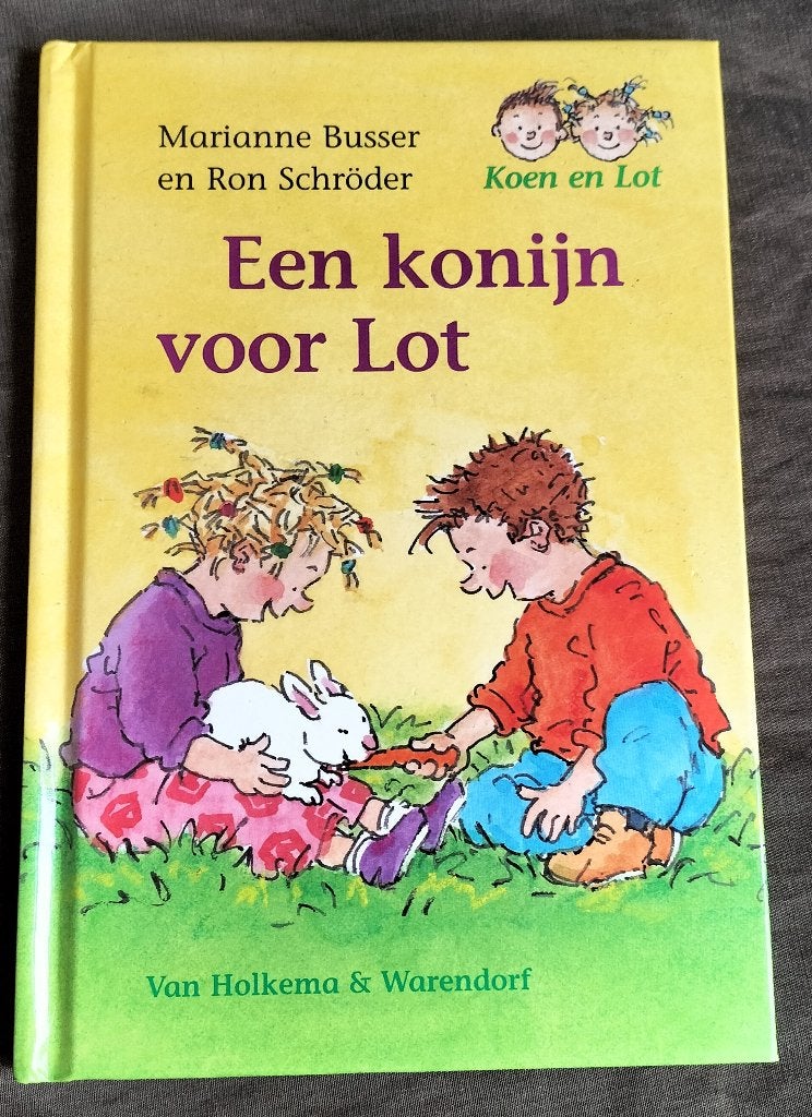 M. Busser - Koen en Lot - Een konijn voor Lot / avi E3, Boeken, Ophalen of Verzenden, Zo goed als nieuw, Marianne Busser; Ron Schröder
