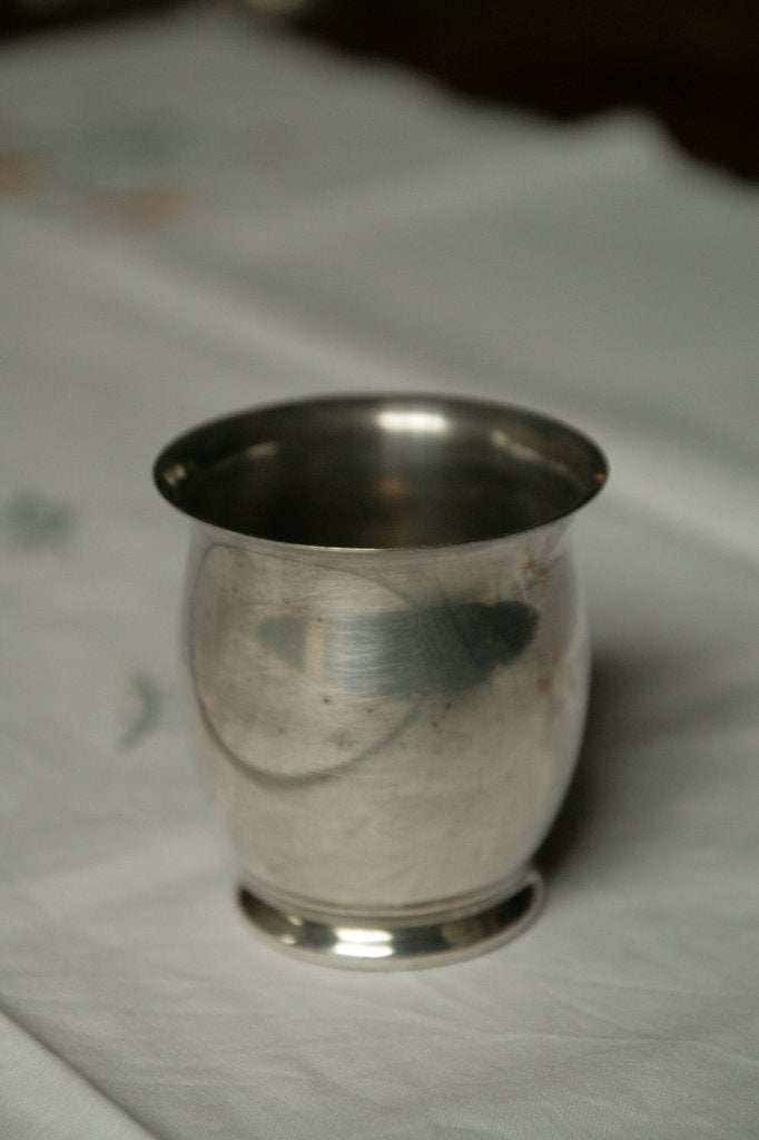 Lepelvaasje 7,5 cm hoog, Antiek en Kunst, Ophalen of Verzenden