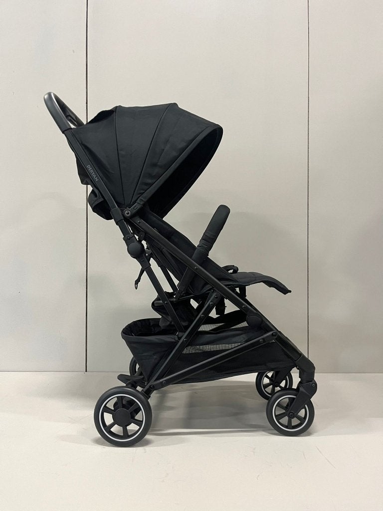 Deryan Luxe Easy² Lichtgewicht Buggy - Zwart, Overige merken, Deryan, Ophalen of Verzenden, Zo goed als nieuw
