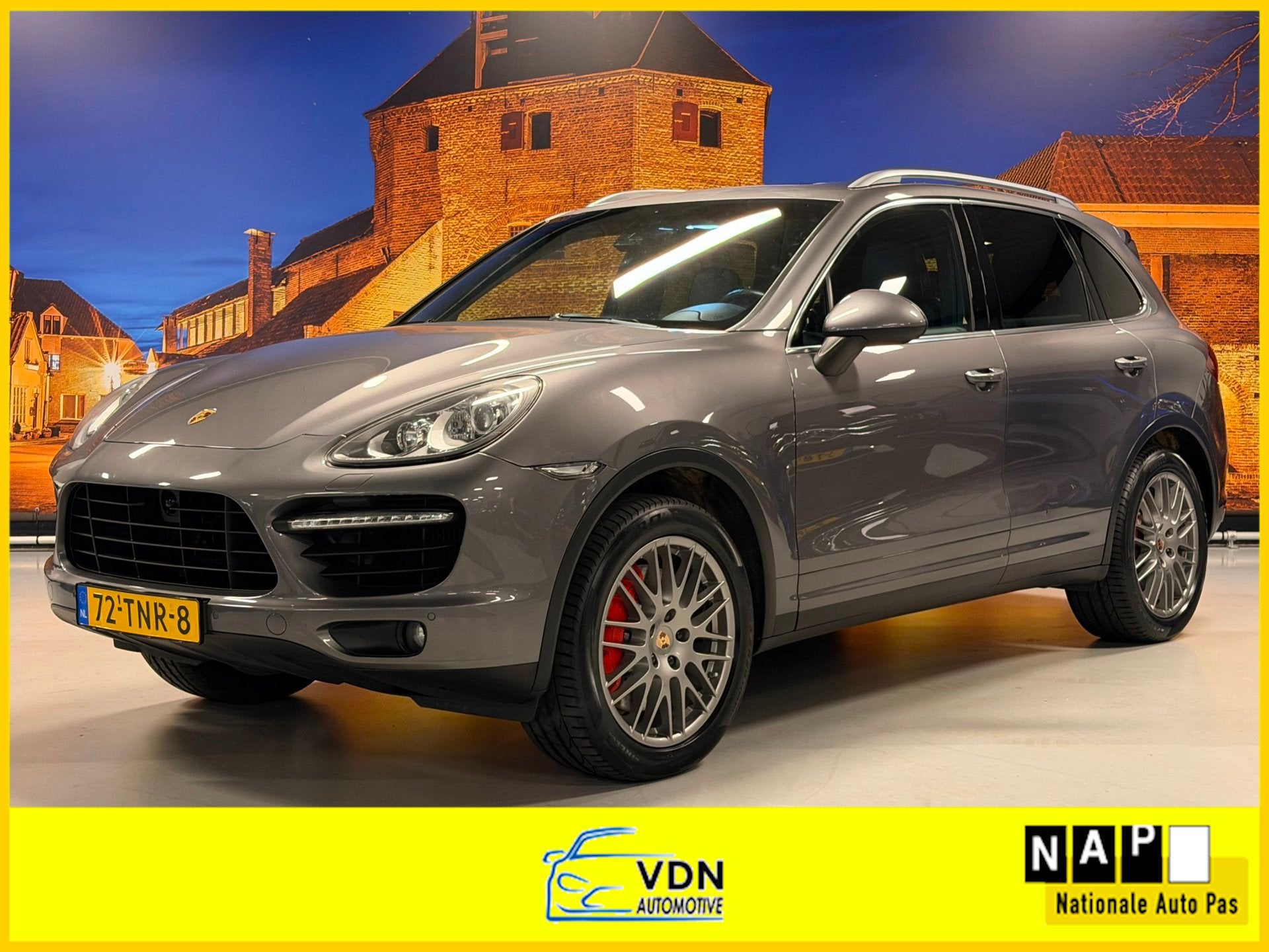 Porsche Cayenne 4.8 Turbo Automaat Burmester Luchtvering Lee, Automaat, Gebruikt, 501 pk, 2145 kg