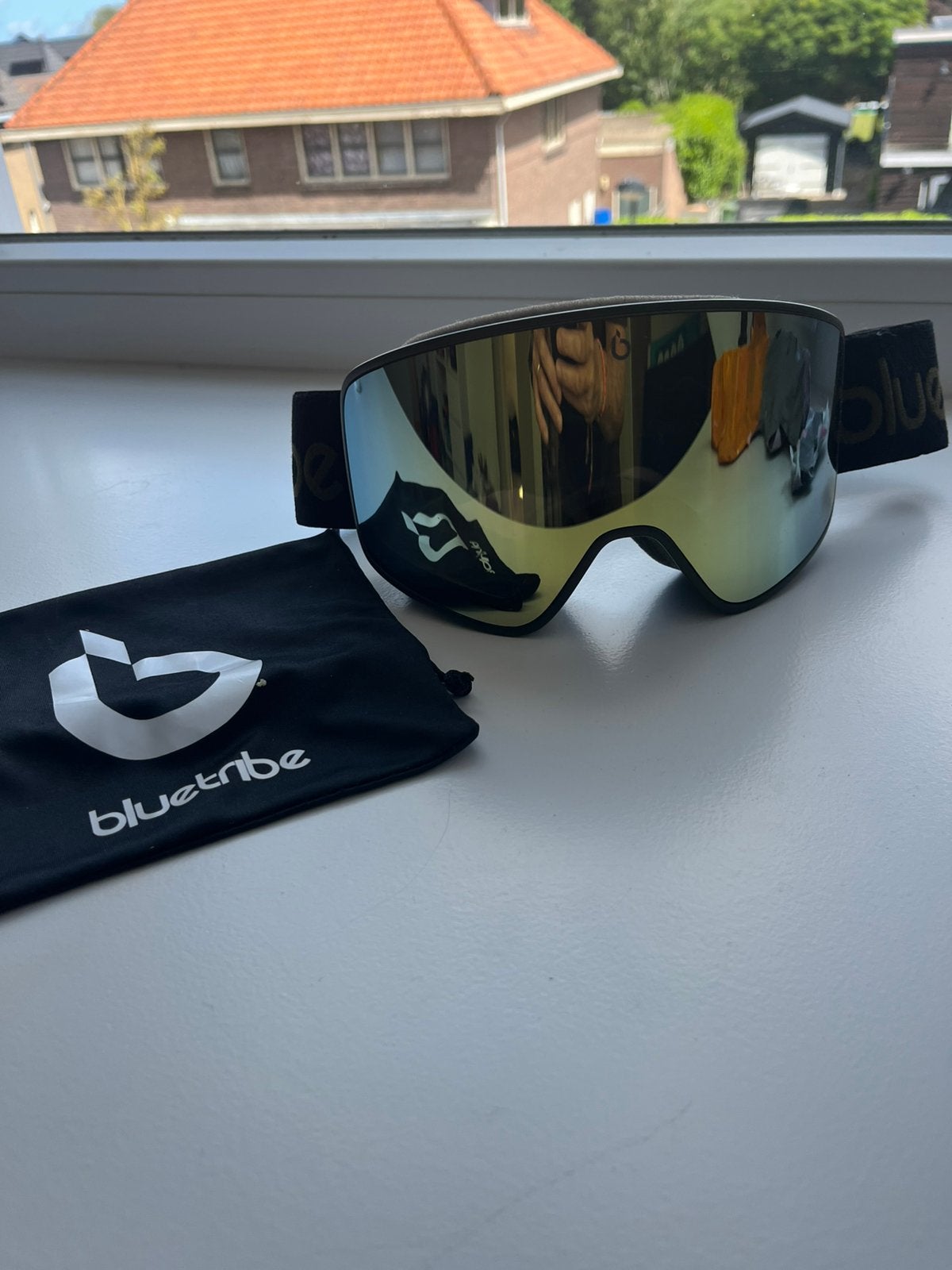 Snowboard bril blue tribe, Kleding | Dames, Wintersportkleding, Ophalen of Verzenden, Zo goed als nieuw, Jack