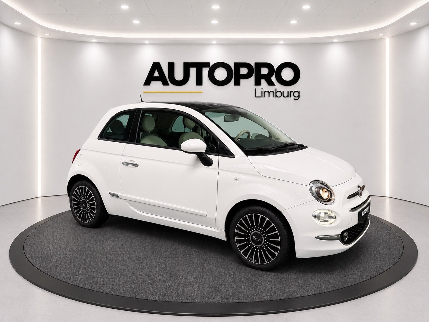 Fiat 500 0.9 TwinAir Turbo Lounge, Voorwielaandrijving, Stof, Gebruikt, Origineel Nederlands