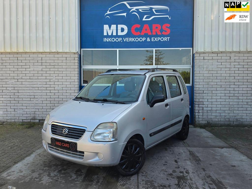 Suzuki Wagon R+ 1.3 GL AUTOMAAT/NAP/AIRCO/ELEK RAMEN, Metallic lak, Stof, 4 cilinders, Wagon R+
