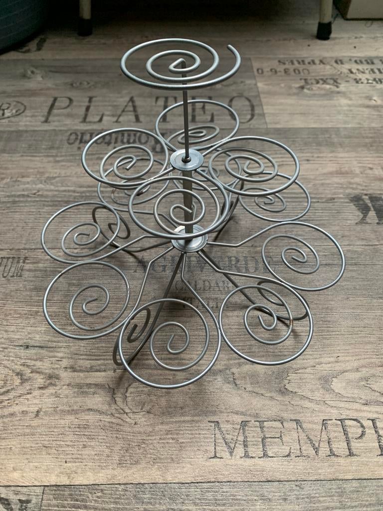 Cupcake houder home decoratie, Verzenden, Zo goed als nieuw, Cupcakes