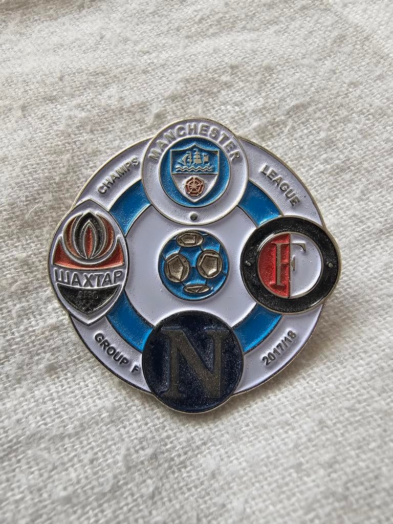 Champions League Pin 2017/18 Groep F feyenoord, Ophalen of Verzenden, Zo goed als nieuw, Buitenlandse clubs, Overige typen