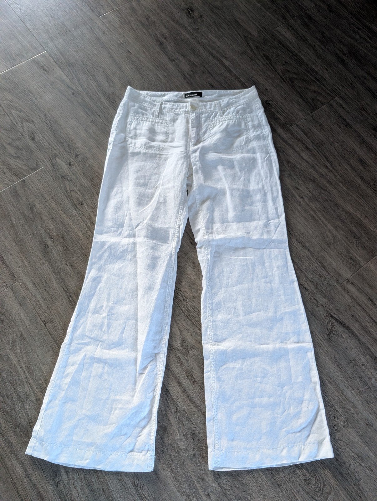 Cambio linnen broek maat 42, Cambio, Wit, Maat 42/44 (L), Ophalen of Verzenden