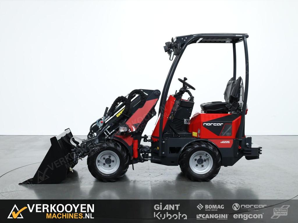 2024 Norcar a6226 VK9495 TELE Minishovel, Zakelijke goederen, Machines en Bouw | Kranen en Graafmachines, Wiellader of Shovel