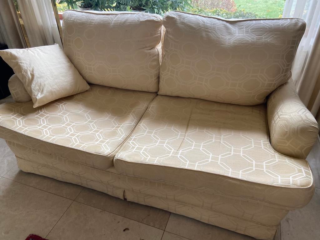 Bankje 2 zits, Ophalen, 150 tot 200 cm, Tweepersoons, 75 tot 100 cm